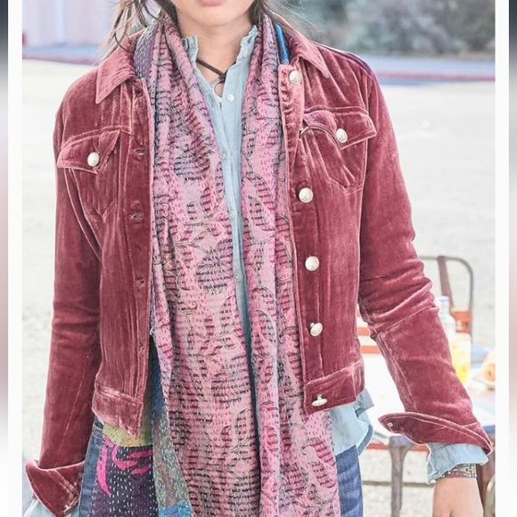 Supa Fly Velvet Barbiecore Balletcore Jacket, Great Condition, Size Small - Picture 2 of 9